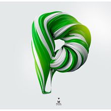 Candy Types. 3D, Calligraph, Design, Graphic Design, Traditional illustration, Lettering, T, and pograph project by Maikel Martínez Pupo - 05.02.2017