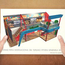 Diseño de Stand Feria Internacional del Turismo Venezuela 2013 Ein Projekt aus dem Bereich 3D, Innenarchitektur und Produktdesign von Karim Rodríguez - 03.05.2017