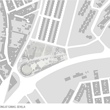 Office building at Camas, Sevilla. Architecture project by Marta Cano Mateo - 02.01.2015