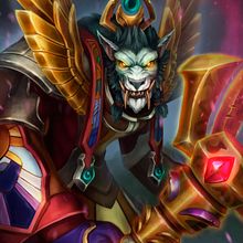 Menfis (Warcraft) . Ilustrație tradițională de Rocío Rodríguez - 05.03.2017