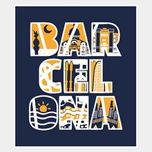 Barcelona Illustrated. Un progetto di Illustrazione tradizionale di MB C - 01.04.2017
