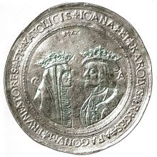 Anverso de la moneda: Reyes Católicos. Reyes Católicos  . Un projet de Artisanat , et Design de bijoux de Rebeca Garcia Gutierrez - 03.05.2017