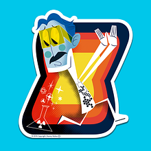 SLAPTASTICK - MAD SCIENCE. Character Design, Product Design, and Traditional illustration project by Jhonny Núñez - 05.03.2017