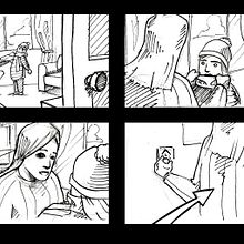 STORYBOARD "ES POR MI BIEN"-LEROY MERLIN. AGENCIA: WEBBER SHANDWICK PRODUCTORA: VIETNAM ESTUIO. Advertising project by Carlos Piñol Corbí - 05.04.2017