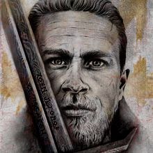 KingArthur. Fine Arts, and Traditional illustration project by Carmen - 05.05.2017