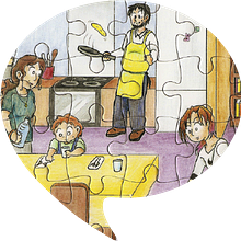 Puzzle Corresponsabilitat. Een project van Traditionele illustratie van Mar Laguna - 12.12.2010