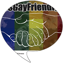 LesGayFriendly. Een project van Grafisch ontwerp y Traditionele illustratie van Mar Laguna - 03.05.2013