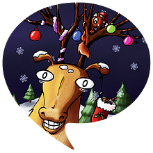 Postal de Navidad 2014. Een project van Ontwerp van personages y Traditionele illustratie van Mar Laguna - 15.12.2014