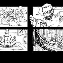 STORYBOARD "SPOT A HOME". AGENCIA: (Cliente directo) PRODUCTORA: Vietnam Estudio. Advertising project by Carlos Piñol Corbí - 05.20.2017