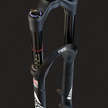 3D Modeling - Enduro Fork Rock Shox Pike Ein Projekt aus dem Bereich 3D, Produktdesign und Industriedesign von Javier Cámara - 08.05.2017
