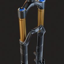 3D Modeling - Enduro Fork Fox 36. Un proyecto de 3D, Diseño de producto y Diseño industrial de Javier Cámara - 08.05.2017