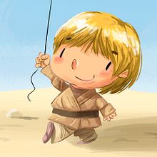 Mientras, en tatooine.... Un progetto di Illustrazione tradizionale di Josep Giró - 08.05.2017