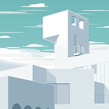 Fundación Joan Miró. Un proyecto de Arquitectura, Diseño gráfico, Ilustración tradicional e Ilustración vectorial de Juan Sierra - 10.05.2017