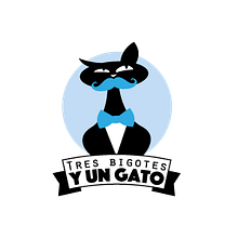 Tres Bigotes y un Gato. Graphic Design project by Jose Manuel Gonzalo Lamelas - 05.10.2017