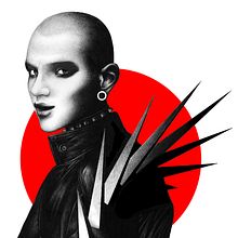 Punk. Un progetto di Illustrazione tradizionale di Joaquín Rodríguez - 10.05.2017