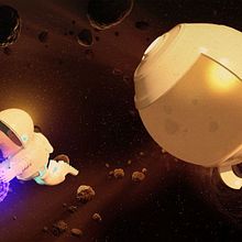 Mi Proyecto del curso: Astronauta. 3D, Art Direction, Character Design, and Traditional illustration project by Ana Castbar - 05.11.2017