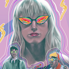 Cartel de Paramore - After Laughter. Product Design, Graphic Design, Traditional illustration, Music, Advertising, and Photo Retouching project by Daniel Godínez - 05.12.2017