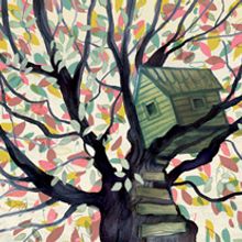 La voz del árbol. Projekt z dziedziny Trad, c i jna ilustracja użytkownika Adolfo Serra - 12.05.2017