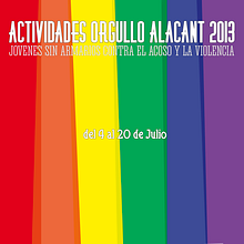 Actividades Orgullo gay Alicante 2013 Ein Projekt aus dem Bereich Grafikdesign und Events von Javier García-Conde Maestre - 12.07.2013