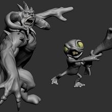 bocetos de Murphy para Psyop . Un progetto di 3D di Rafa Zabala - 13.05.2017