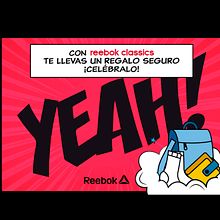 Reebok. Direção de arte, Design gráfico, Eventos, e Publicidade projeto de Laura Cañadilla - 14.05.2017