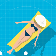 Diseño e ilustración publicitaria de tríptico. Graphic Design, Vector Illustration, and Advertising project by Javier López - 05.14.2017