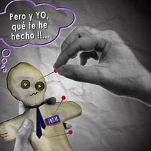 Muñeco Voodoo Inem :). Design, Graphic Design, and Traditional illustration project by Lara Cuerdo Cabrera - 05.15.2017