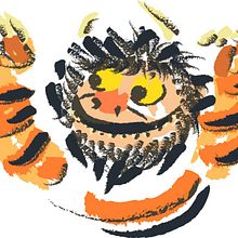 WHERE THE WILD THINGS ARE, ilustraciones del cuento de Maurice Sendak. Design, Editorial Design, Education, Traditional illustration, and Vector Illustration project by Gemma RM - 05.14.2017