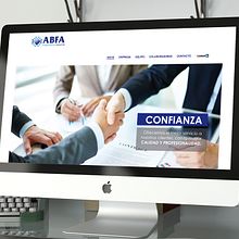 Diseño Web "ABFA Programación industrial". Web Design project by Verónica Berlana - 03.15.2017