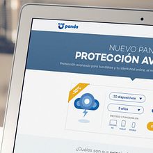 Panda Antivirus: Planes. Un progetto di Direzione artistica, Design, Graphic design, Web design, Marketing e Pubblicità di Álex G. Mingorance - 10.03.2017