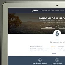 Panda Security: Global Protection Product Page. Un progetto di Direzione artistica, Design, Graphic design, Web design, Marketing e Pubblicità di Álex G. Mingorance - 17.04.2017