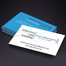 DISEÑO MARCA "Efficiency and training". Graphic Design project by Verónica Berlana - 05.16.2017