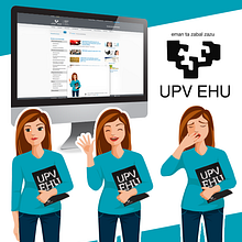 Personaje virtual para web . % Nerea Guinea Eguiguren tarafından hazırlanan Karakter Animas, onu, Geleneksel illüstras, on, Vektör İllüstras, Ve onu projesi - 05.16.2017