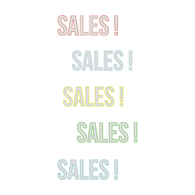  Sales!. Animation, Graphic Design, and Motion Graphics project by L Laso - 08.30.2016