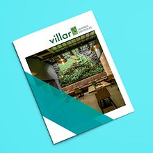 Dossier Villar Jardines Verticales. Editorial Design project by Cristina Ygarza - 05.09.2017