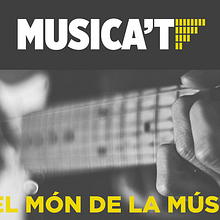 MUSICA'T 2016. Un projet de Conception éditoriale , et Design graphique de Ferran Sirvent Diestre - 16.05.2017