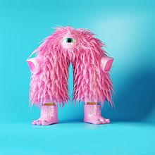 Furry Alphabet. 3D, Animation, Character Animation, Design, and Traditional illustration project by Bernat Casasnovas Torres - 05.16.2017