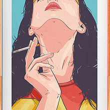 Women (expuesto en ESDIP).. Un progetto di Belle arti, Fumetto, Design e Illustrazione tradizionale di Mono Blanco - 17.05.2017