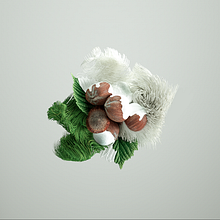 Digital Art Food . Un progetto di 3D, Direzione artistica e Ritocco fotografico di Jose Gallardo Bernal - 17.05.2017