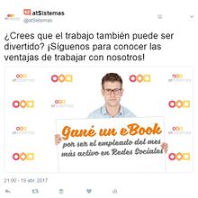 Campaña Twitter Ads Captación Talento. Br, ing, Identit, Cop, writing, Marketing, Advertising, and Social Media project by Gracia Gutiérrez - 05.12.2017