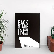 Backstage in Amsterdam. Projekt z dziedziny Br, ing i ident i fikacja wizualna użytkownika Marta On Mars - 06.12.2015