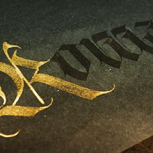 Caligrafía III. Un proyecto de Br, ing e Identidad, Caligrafía, Diseño, Diseño gráfico, Escritura, Ilustración tradicional, Lettering, Naming y Tipografía de Rubén Ganado González - 18.05.2017