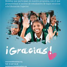 Flyers para Sonrisas de Bombay. Un proyecto de Diseño y Diseño gráfico de Alejandro - 18.05.2017