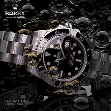 ROLEX "SEA-DWELLER". Projekt z dziedziny 3D, Projektowanie graficzne, Marketing i  Reklama użytkownika Mario Patricio Velasco Rodríguez - 18.05.2017