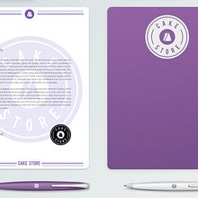 Cake Store. Un progetto di Br, ing, Br e identit di Daniel Martinez Vera - 05.09.2014