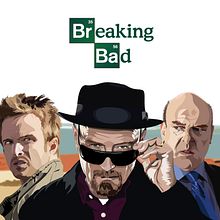 Illustration Breaking Bad. Design, Graphic Design, Traditional illustration, and Vector Illustration project by Héctor Pascual del Pozo - 05.19.2017
