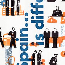Spain... is different.. Design gráfico, e Tipografia projeto de Jesús Morentin //BunkerType// - 20.05.2017