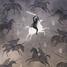King Arthur. Traditional illustration project by Sandra Rilova - 05.22.2017