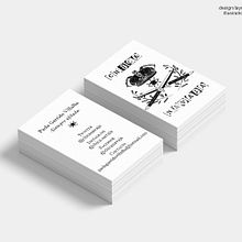Tarjetas de visita | Chica Navaja. Br, ing, Identit, Design, Graphic Design, and Traditional illustration project by Laura Ciudad - 02.09.2017
