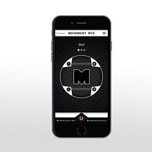 App Movement bed. Art Direction, Graphic Design, Interactive Design, and UX / UI project by David Rey - 05.23.2017